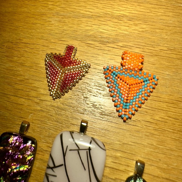 Handmade Penchants and Bracelet - Picture 3 of 4